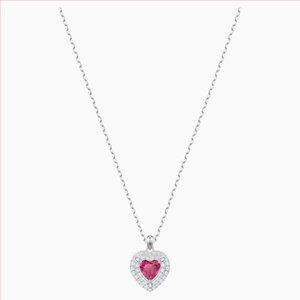 Swarovski One Pendant, Rhodium Plated